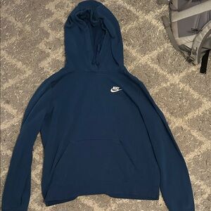 Nike Deep Blue/ Navy medium Pullover Hoodie